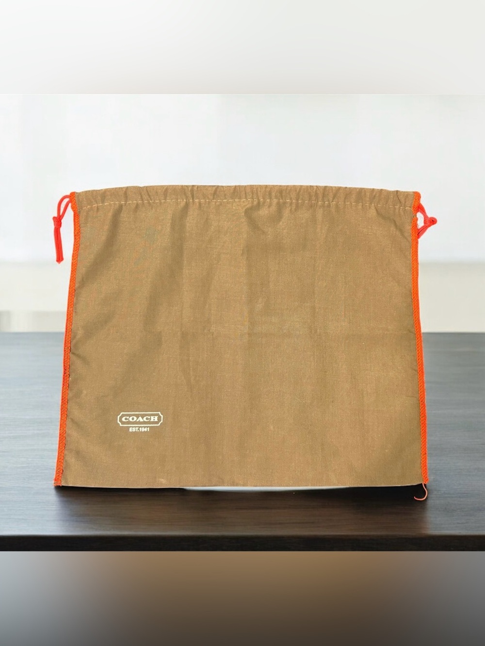 Coach Brown Dust Bag